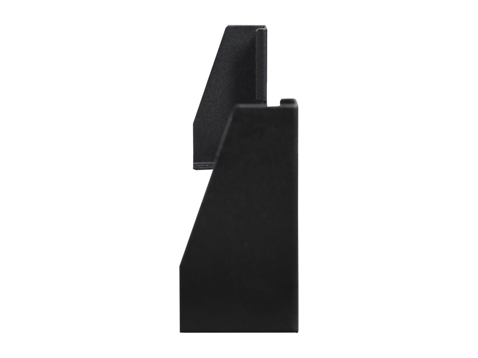 1U 19 Inch Steel Vertical Wall Mount Server Rack, Black 