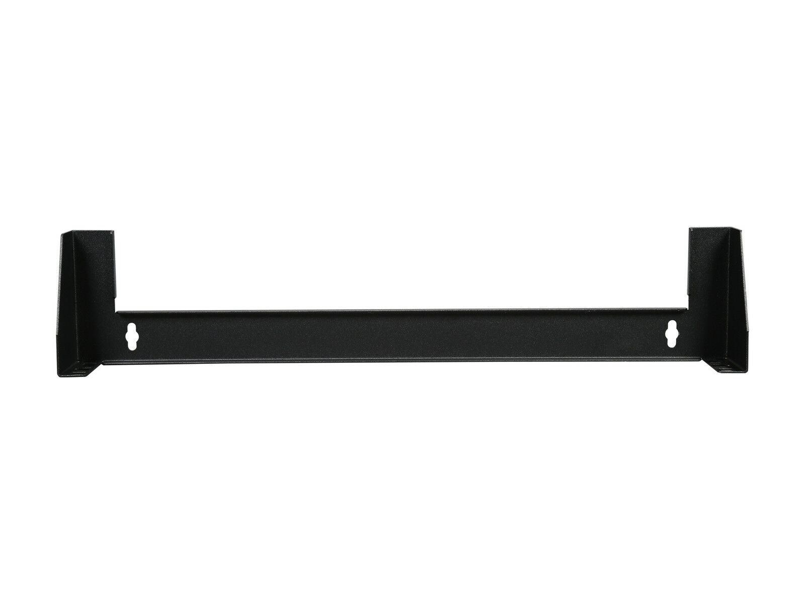 1U 19 Inch Steel Vertical Wall Mount Server Rack, Black 