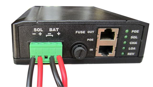 TYCON UPS-PL2424HP-18 UPSPro, Polycarbonate Enclosure, 24VDC Battery, 24VDC PoE Out, 18Ah Capacity