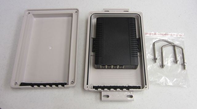 Tycon 5 Port 48VDC Passive POE Gigabit Outdoor Switch TP-SW5GNC-OUT48