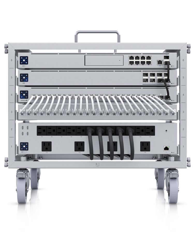 Ubiquiti Networks U-Rack-6U-TL 6U Toolless Mini Rack