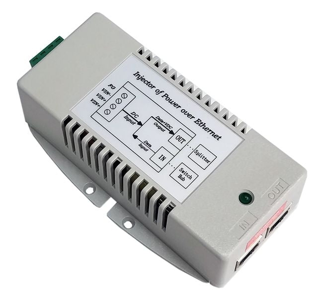 Tycon TP-DCDC-1248GD-HP 10-15VDC IN, 56VDC 802.3AF/AT OUT 35W DC TO