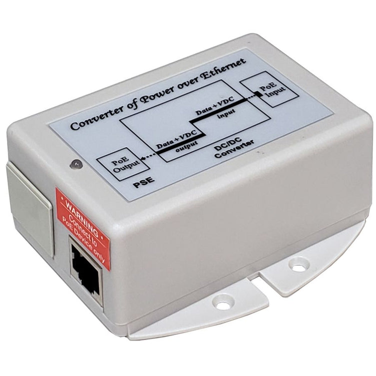 Tycon Power Systems TP-POE-2456GD 24V to Gigabit 802.3af/at PoE Converter