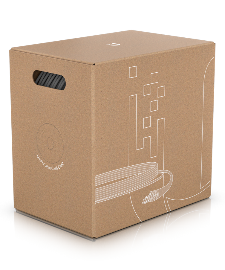 Ubiquiti U-Cable-C6-CMR UniFi Cable Cat6 CMR 23AWG 1000ft