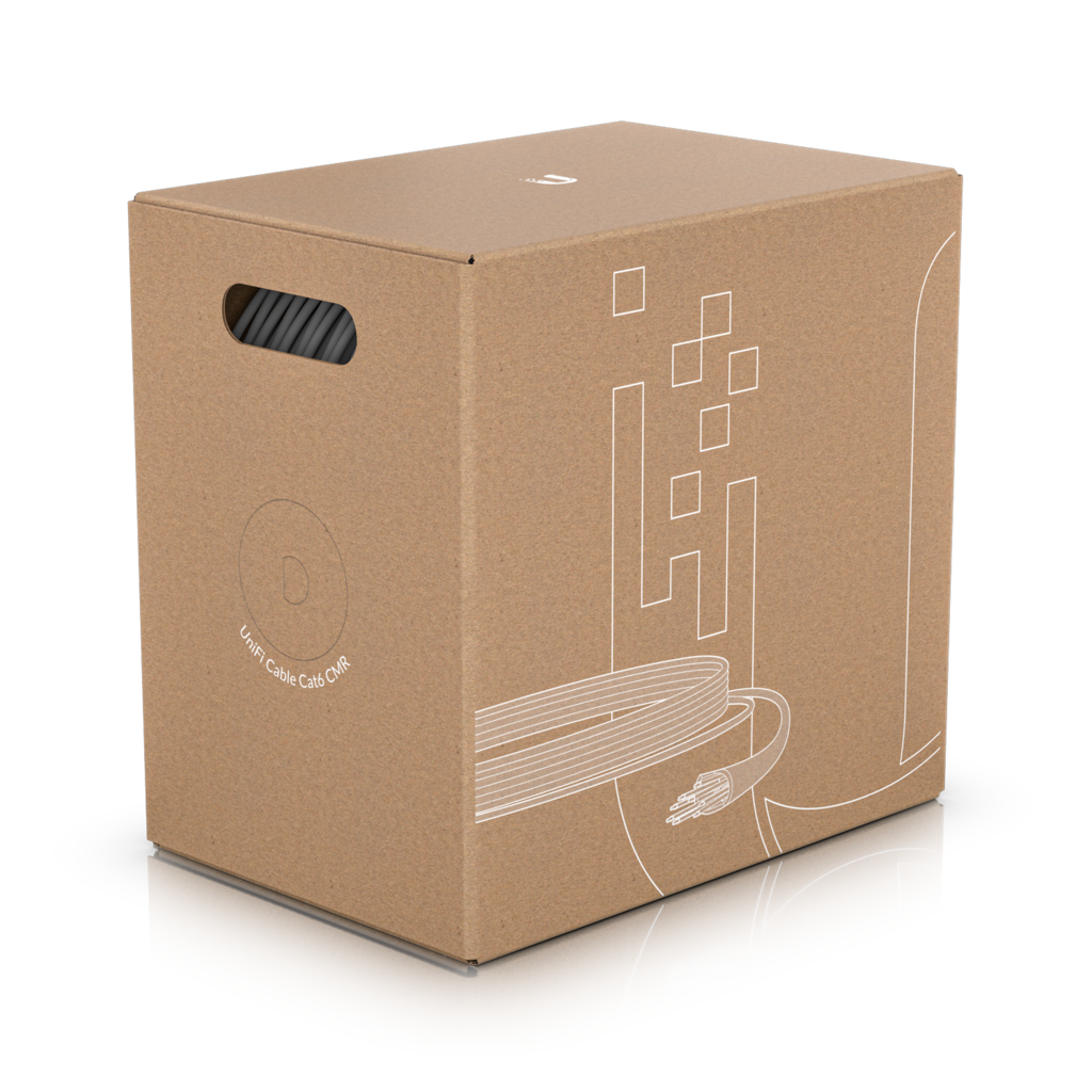 Ubiquiti U-Cable-C6-CMR UniFi Cable Cat6 CMR 23AWG 1000ft