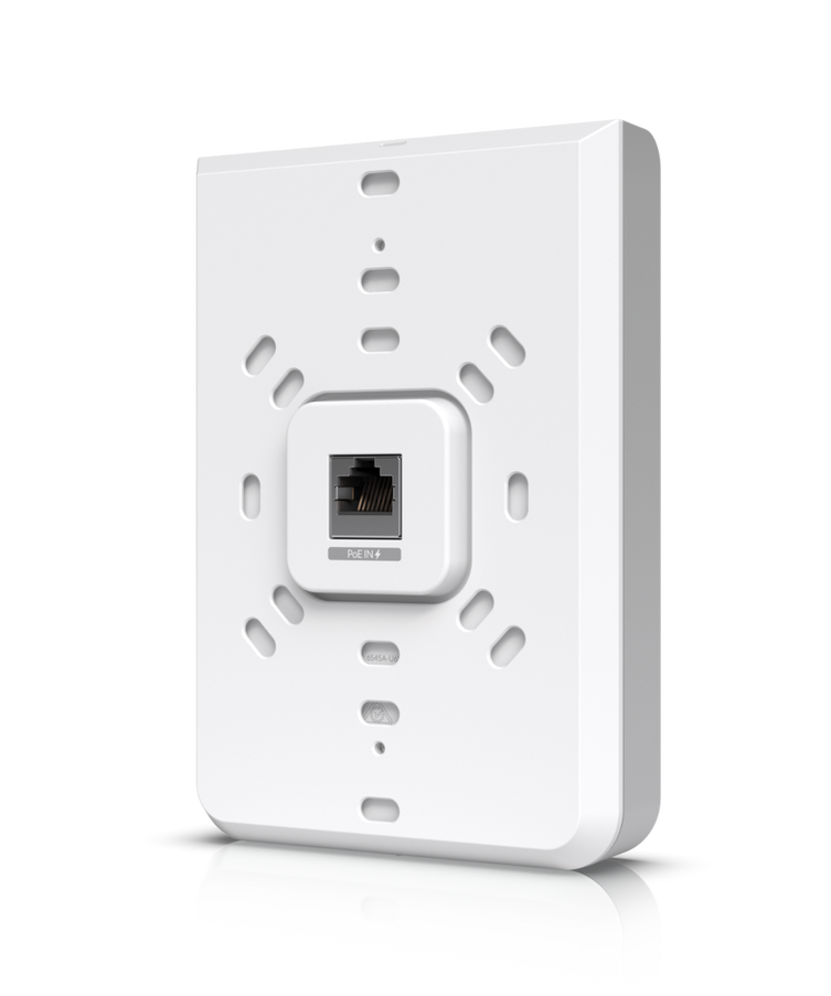 Ubiquiti U6-IW-US Wall-Mounted WiFi 6 Access Point With PoE