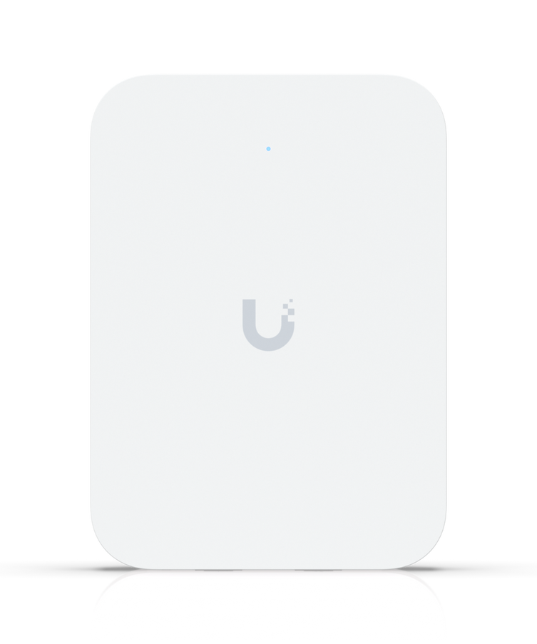 Ubiquiti U7-Wall Wall-mounted WiFi 7 AP with 6 spatial streams and 6 GHz