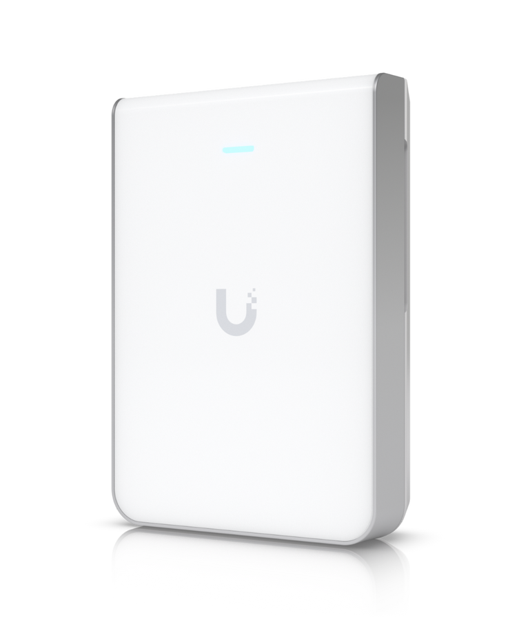Ubiquiti U7-Pro-Wall Wall-mounted WiFi 7 AP with 6 spatial streams and 6 GHz