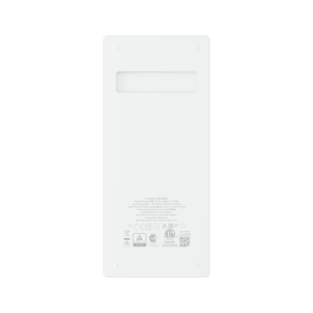 Ubiquiti 120W Power TransPort Adapter 27VDC output