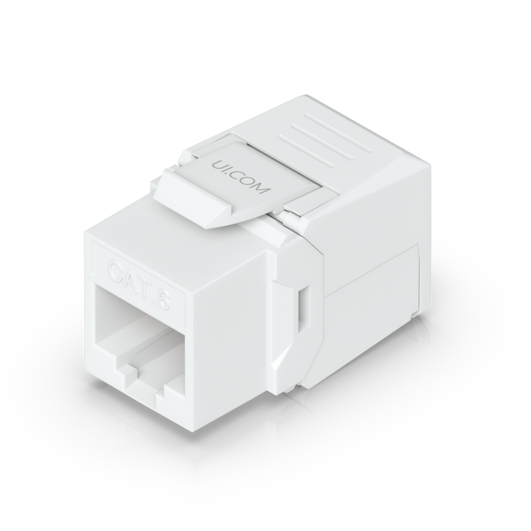 Ubiquiti UACC-Keystone-Jack-C6 Cat6 Keystone Jack 12Pk