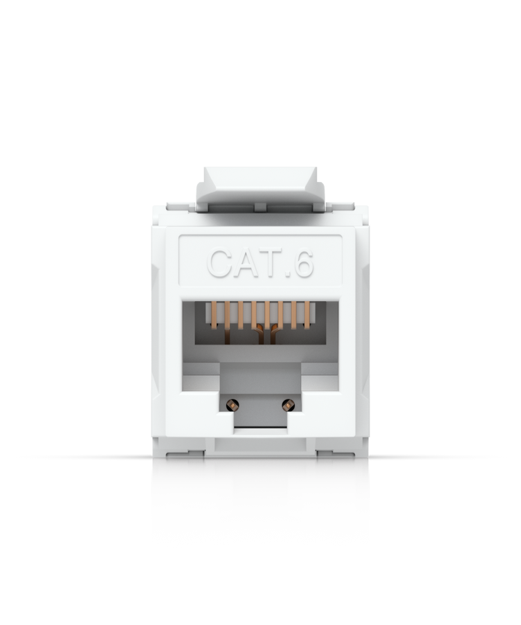 Ubiquiti UACC-Keystone-Jack-C6 Cat6 Keystone Jack 12Pk