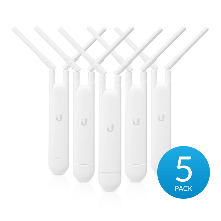 Ubiquiti UniFi AC Mesh Wide-Area Indoor/Outdoor Dual-Band Access Point (5-Pack)