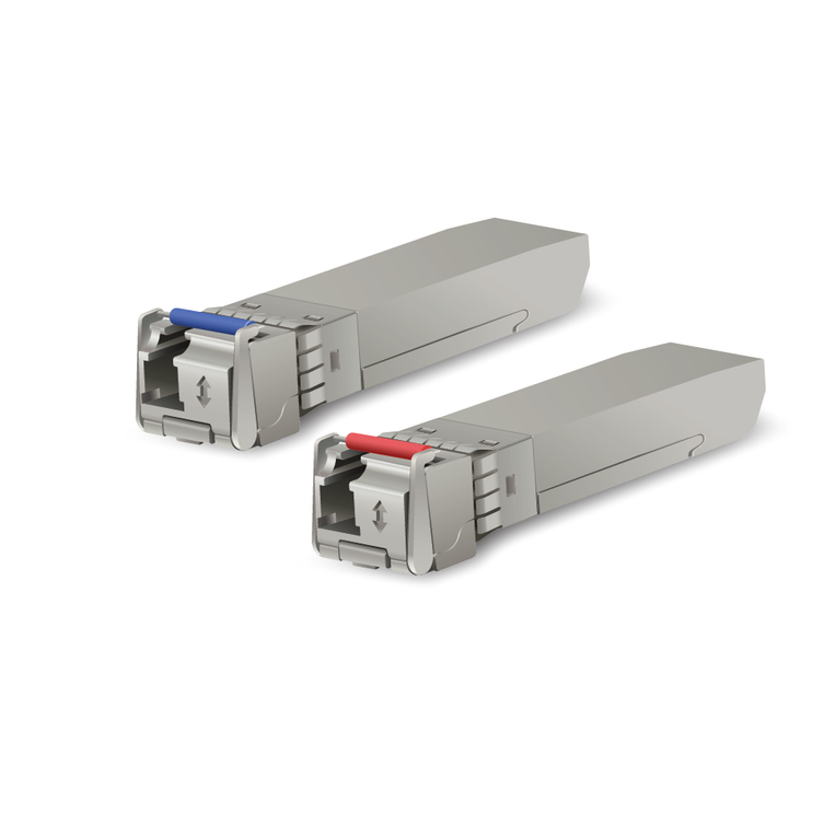 Ubiquiti UF-SM-10G-S-20 U Fiber Single-Mode 10 Gbps SFP+ Fiber Module w/ BiDi (20-Pack)