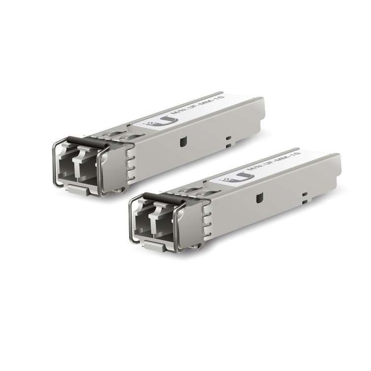 Ubiquiti UF-MM-1G U Fiber Multi-Mode 1 Gbps SFP Fiber Module (2-Pack)