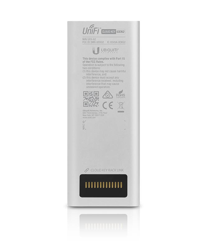 Ubiquiti UniFi CloudKey Gen2 802.3af PoE or USB-C 