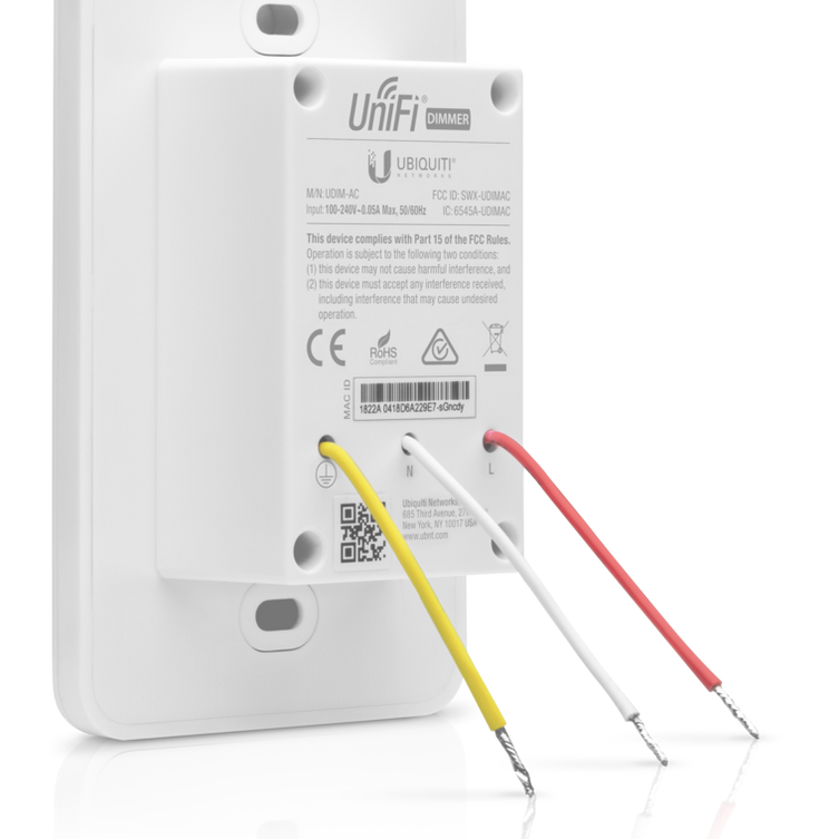 Ubiquiti UDIM-AC-US UniFi Light Dimmer 100-277 VAC US