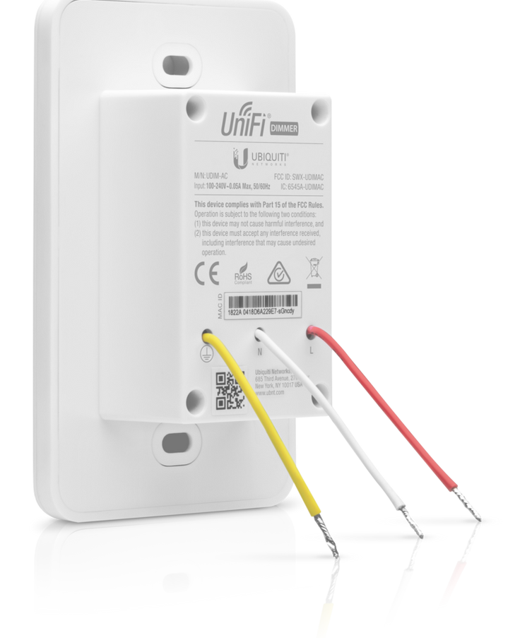 Ubiquiti UDIM-AC-US UniFi Light Dimmer 100-277 VAC US