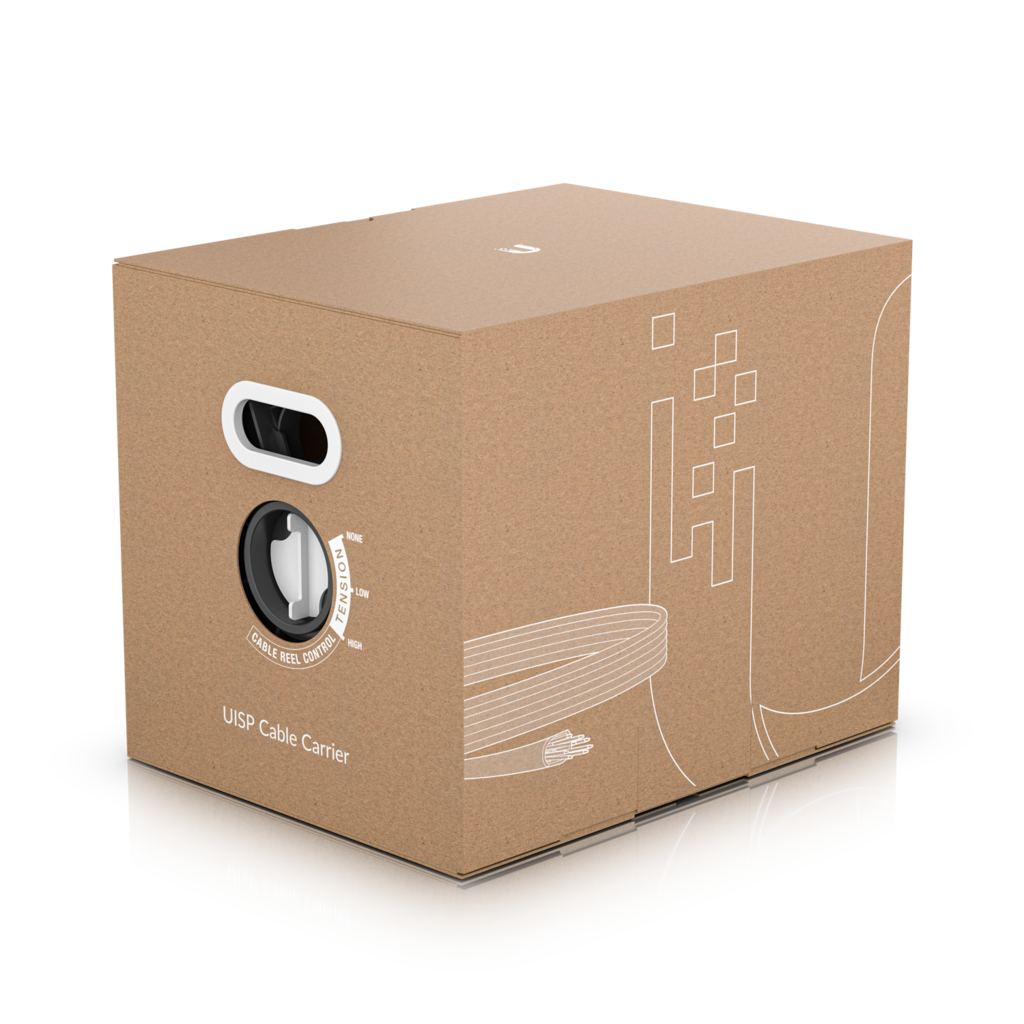 Ubiquiti UISP Cable Carrier - Tough Cable Carrier Outdoor Cat5e 1000FT