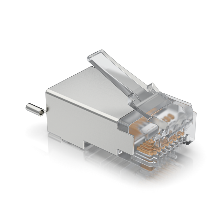 Ubiquiti Surge Protection Connector SHD RJ-45 Ethernet Connectors 100-Pack