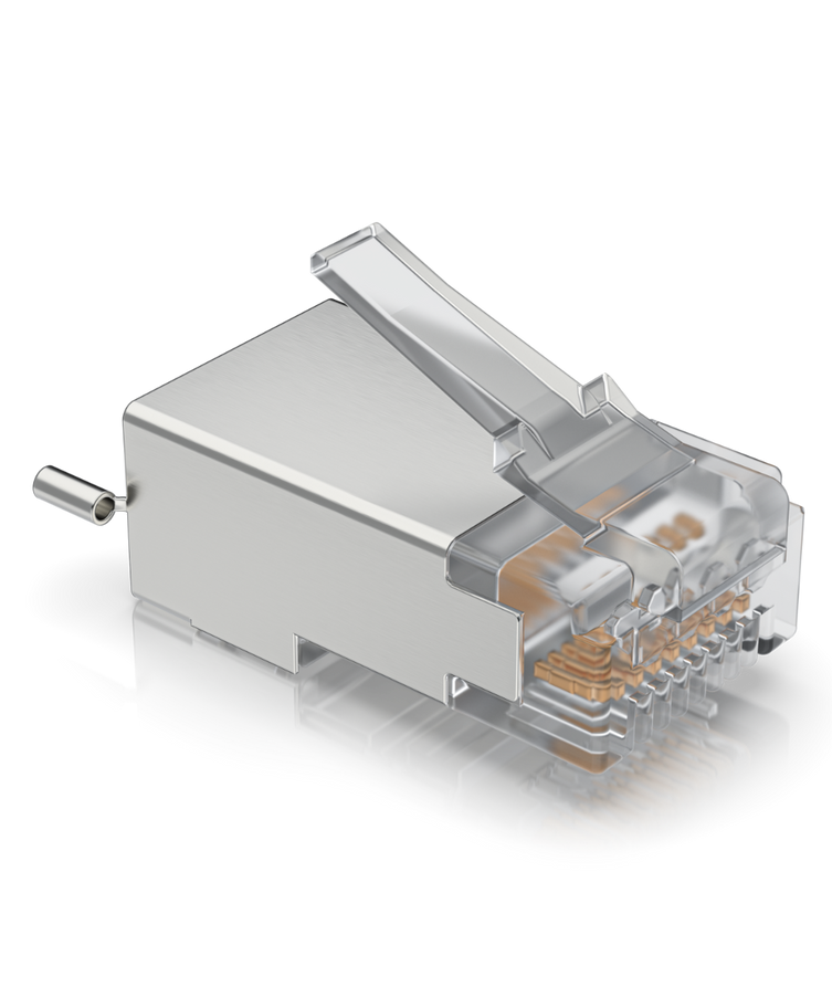 Ubiquiti Surge Protection Connector SHD RJ-45 Ethernet Connectors 100-Pack