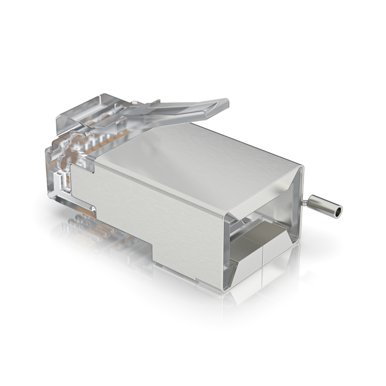 Ubiquiti Surge Protection Connector SHD RJ-45 Ethernet Connectors 100-Pack