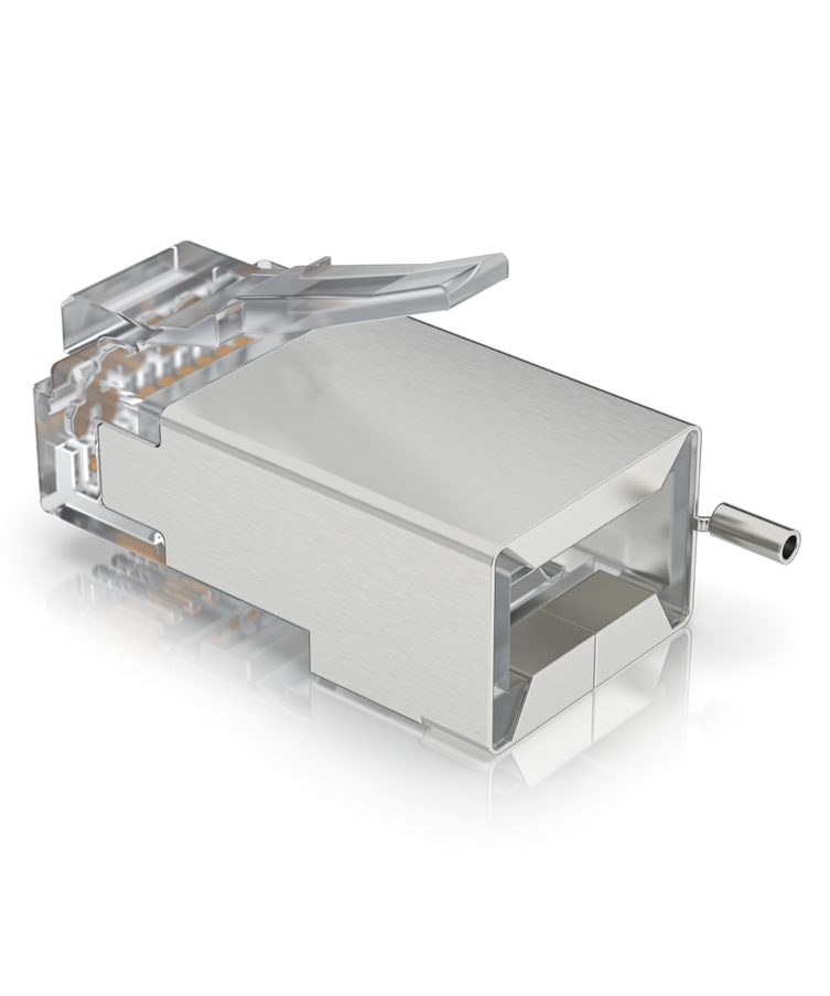 Ubiquiti Surge Protection Connector SHD RJ-45 Ethernet Connectors 100-Pack