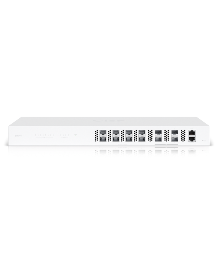Ubiquiti 8-Port XGS-PON 10 Gbps bi-directional capacity OLT 