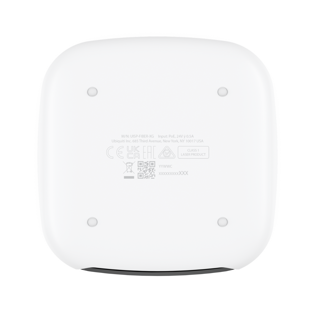Ubiquiti UISP-FIBER-XG 2.5Gbps uplink/10Gbps ONU CPE
