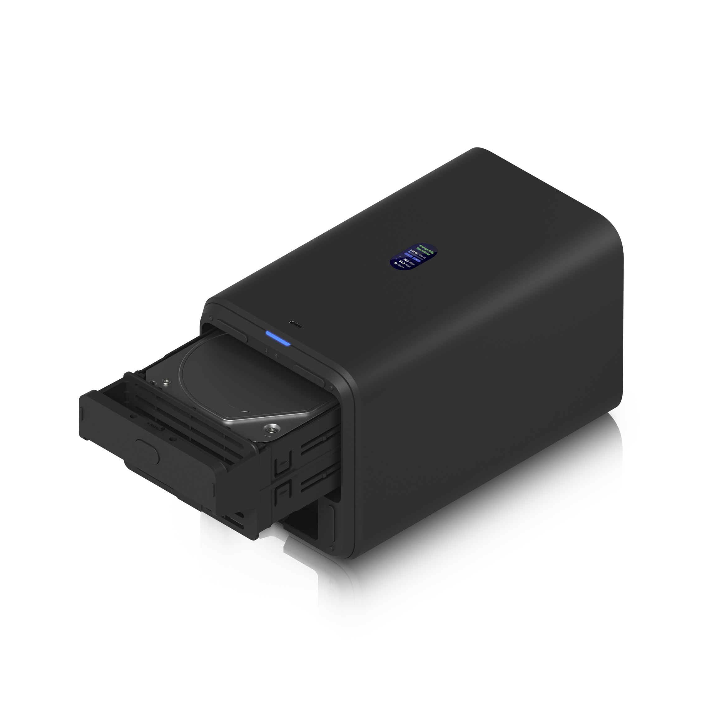 Ubiquiti UNAS-2-B UniFi Network Attached Storage 2 Bays Black