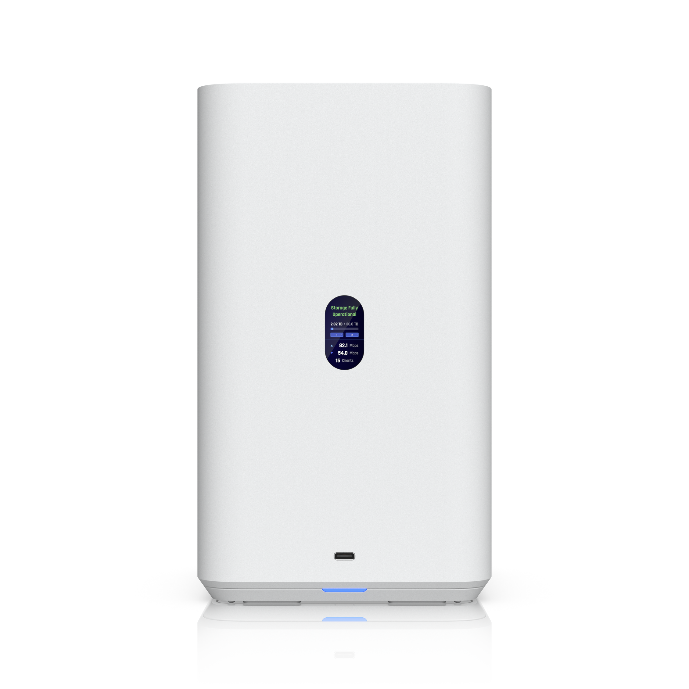 Ubiquiti UNAS-2-W UniFi Network Attached Storage 2 Bays White