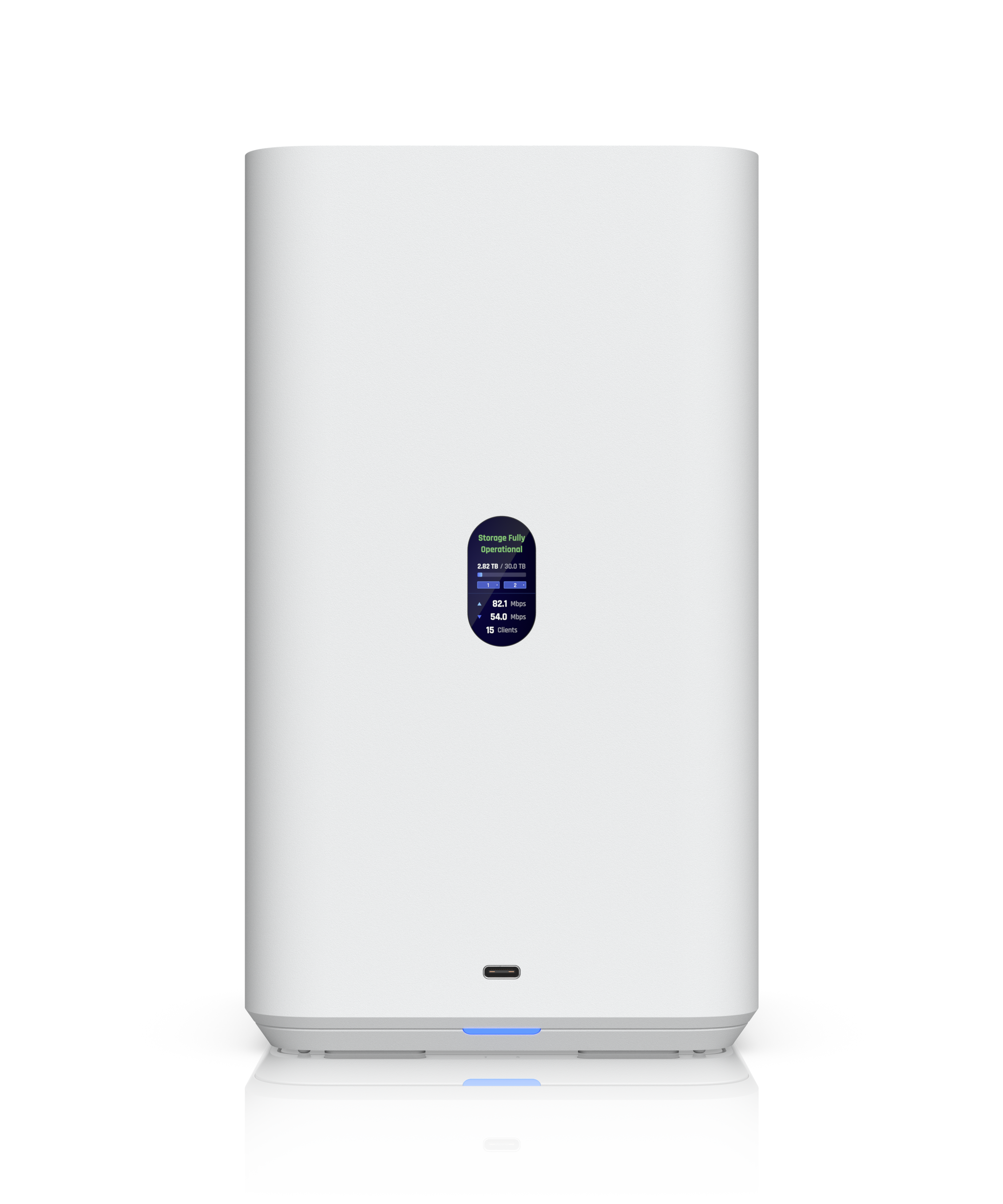 Ubiquiti UNAS-2-W UniFi Network Attached Storage 2 Bays White