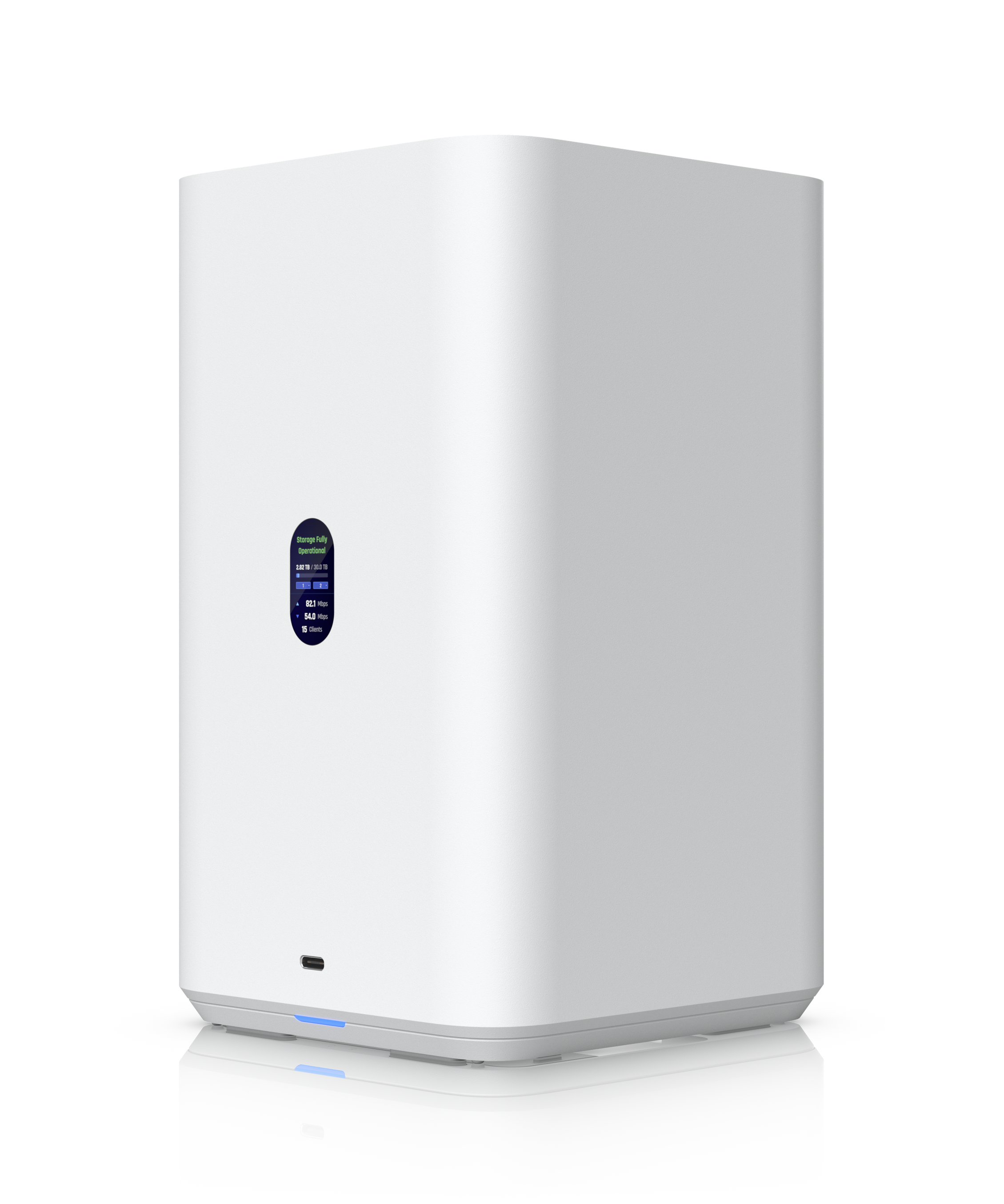 Ubiquiti UNAS-2-W UniFi Network Attached Storage 2 Bays White