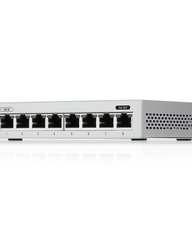 Ubiquiti US-8 UniFi 8-Port Gigabit PoE Compliant Managed Switch
