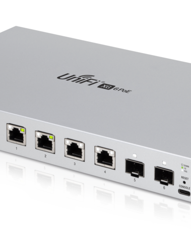 Ubiquiti Networks US-XG-6POE UniFi Switch 10 Gigabit 6-Port 802.3bt