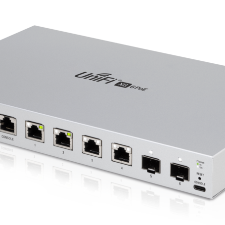 Ubiquiti Networks US-XG-6POE UniFi Switch 10 Gigabit 6-Port 802.3bt
