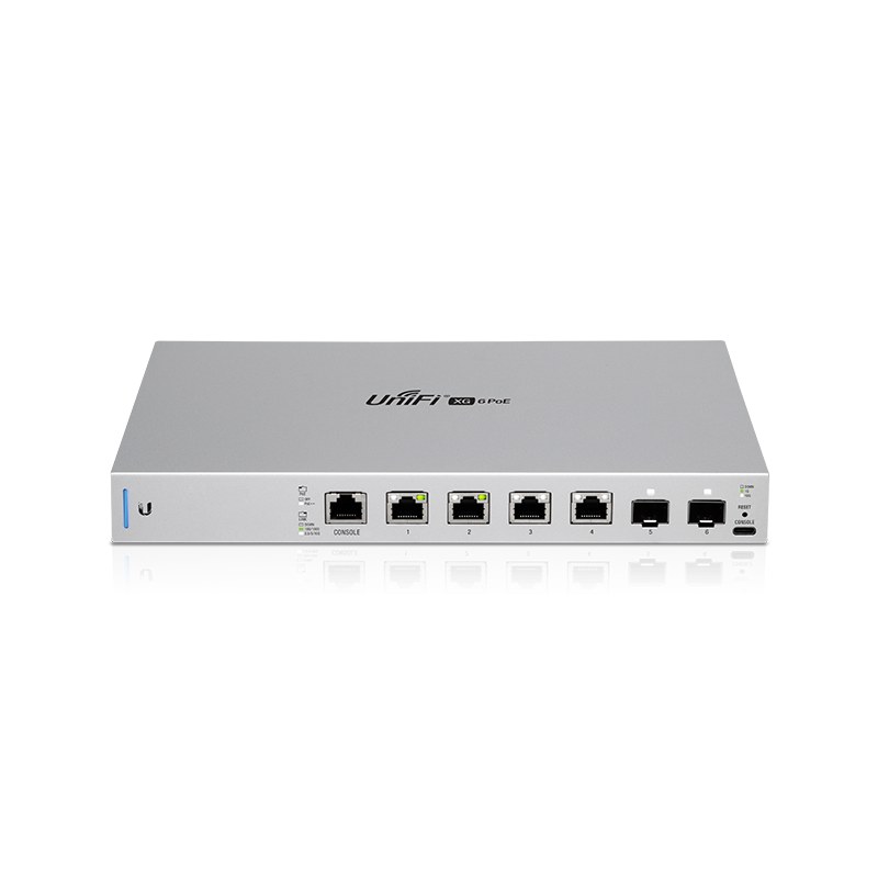 Ubiquiti Networks US-XG-6POE UniFi Switch 10 Gigabit 6-Port 802.3bt