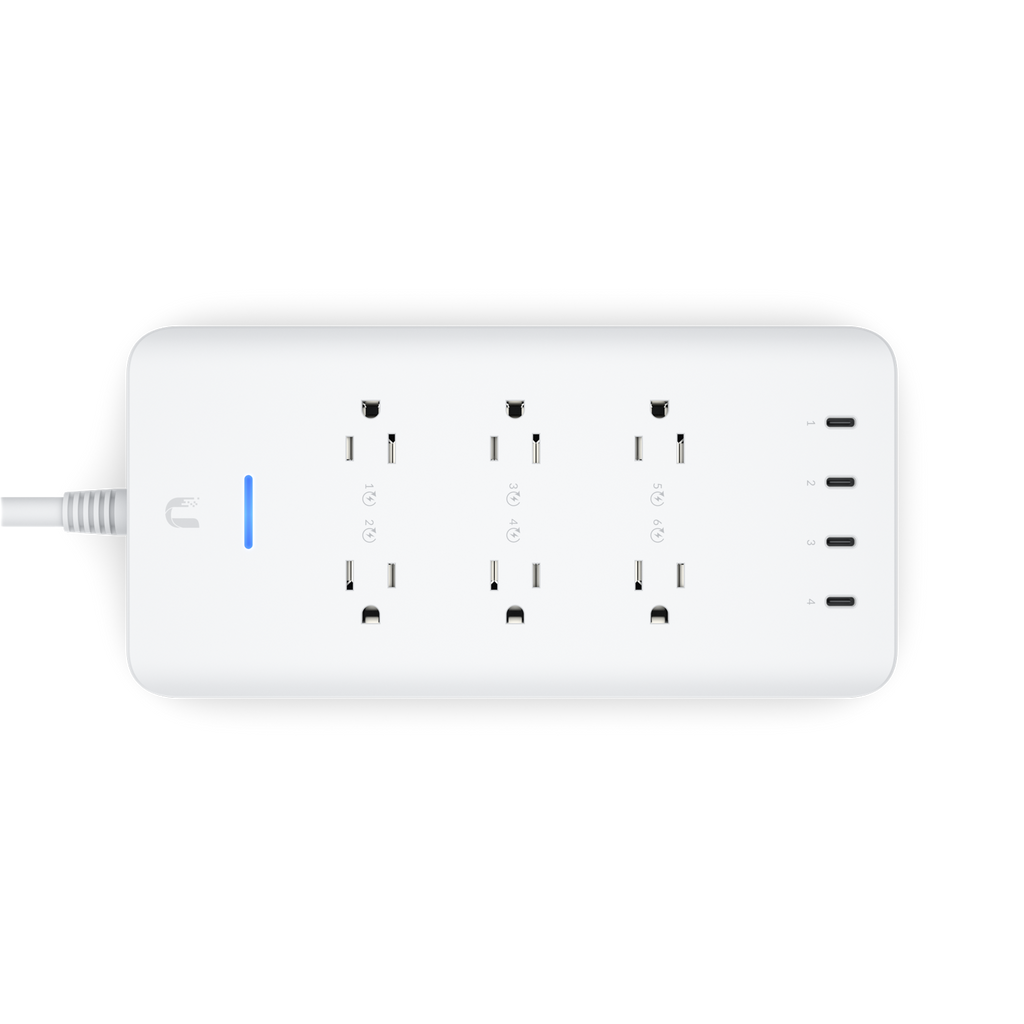 Ubiquiti Networks USP-Strip-US UniFi SmartPower Strip 6-Ports US
