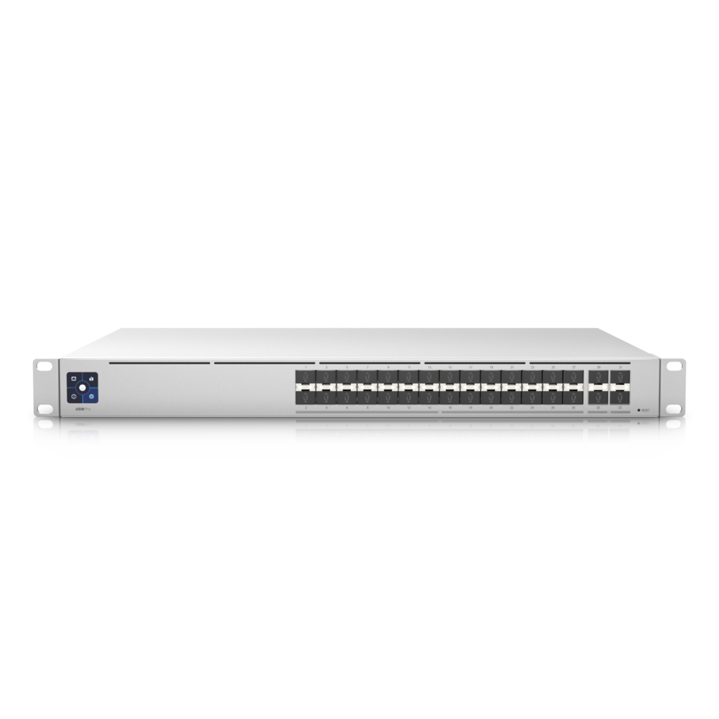 Ubiquiti USW-Pro-Aggregation Layer 3 Switch (4) 25G SFP28 Ports (28) 10G SFP+ 