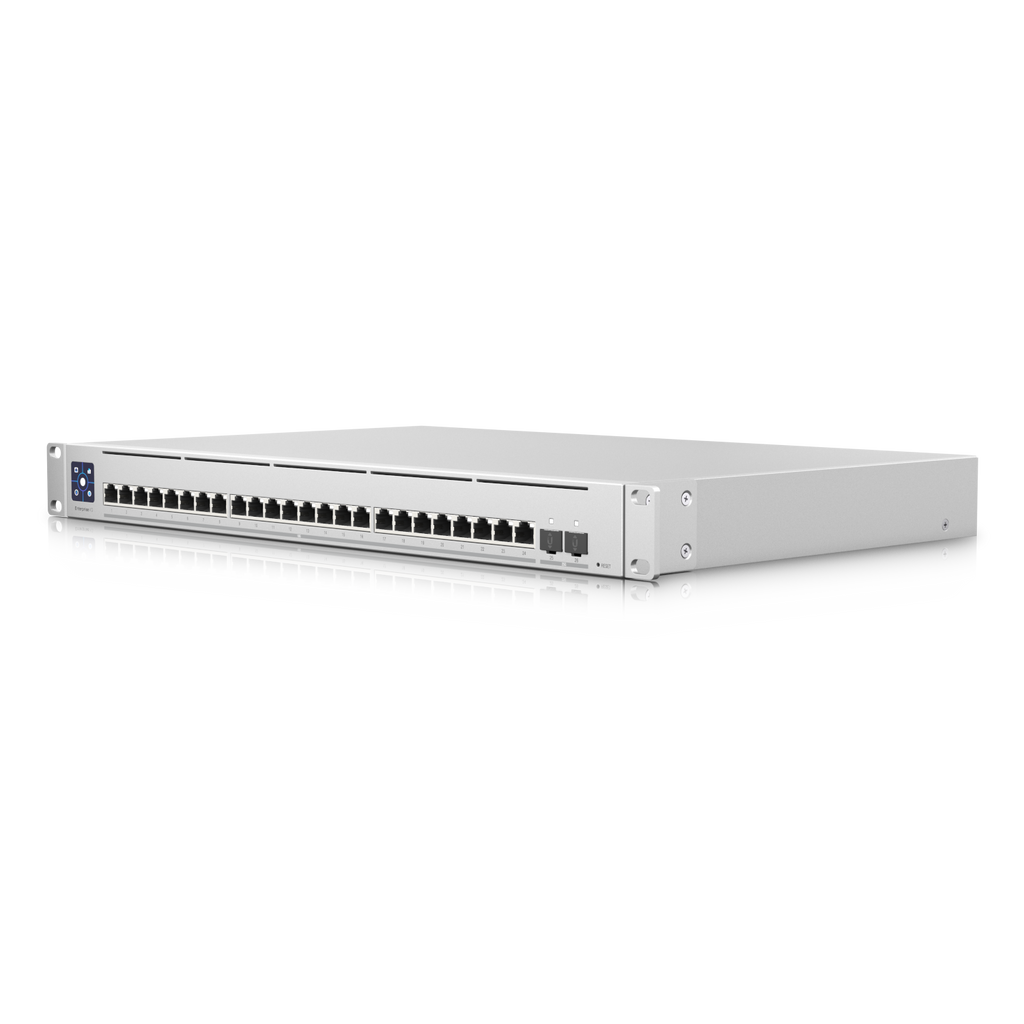 Ubiquiti Switch Enterprise XG 24 - Layer 3 switch with (24) 10GbE RJ45 (2) 25G SFP28 
