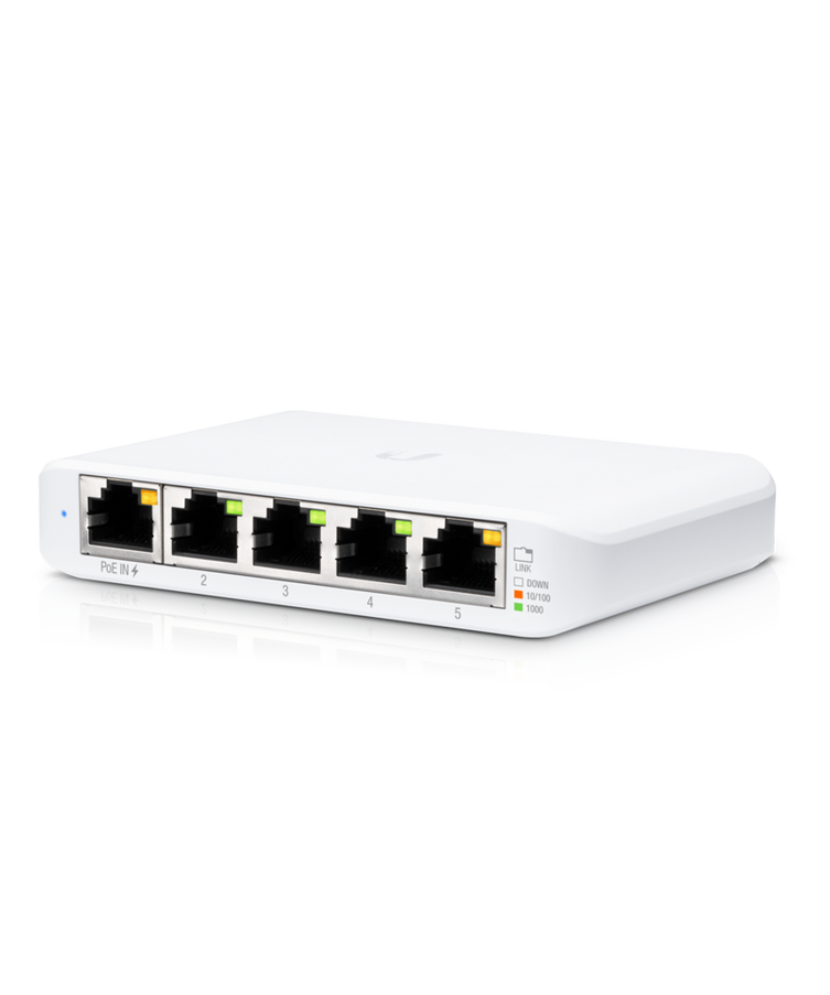 Ubiquiti USW Flex Mini 5-Port managed Gigabit Ethernet switch 5-Pack