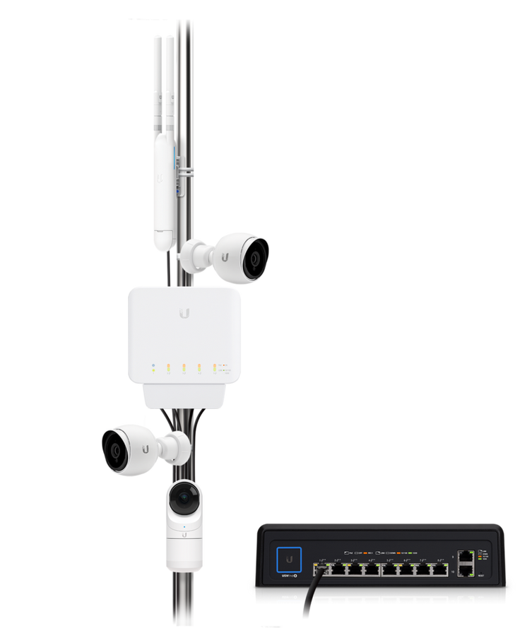 Ubiquiti USW-Flex UniFi Switch Flex 46W 5-Port 802.3af 3-Pack