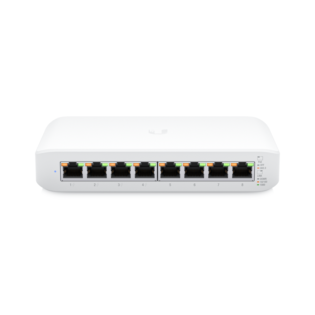 Ubiquiti Networks USW-Lite-8-POE UniFi Switch Lite 8 PoE
