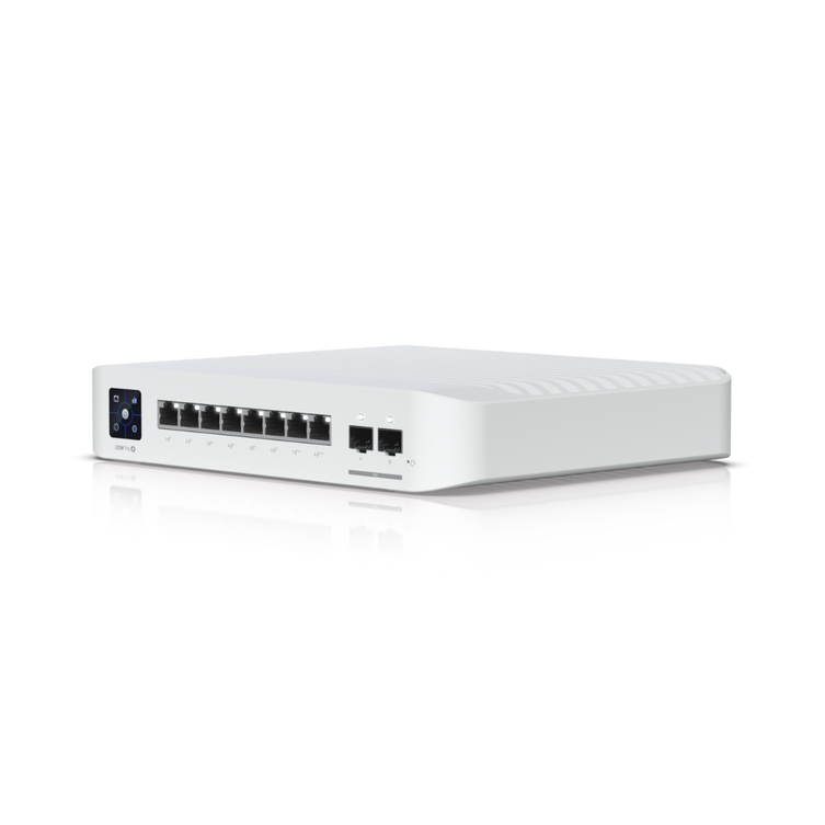Ubiquiti USW-Pro-8-PoE 8-port, Layer 3 switch with PoE+ and PoE++
