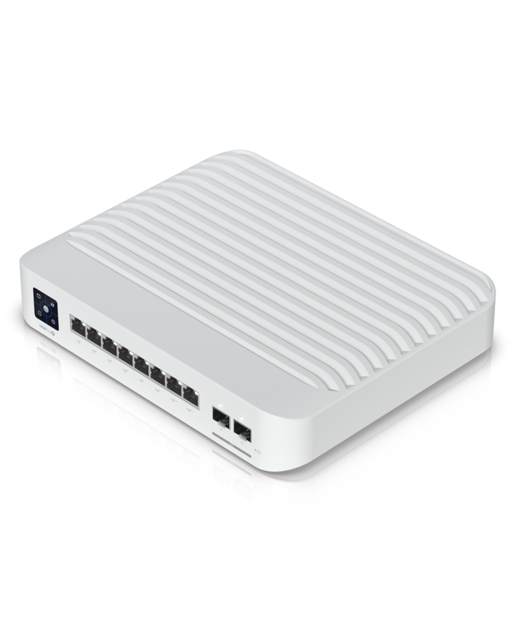 Ubiquiti USW-Pro-8-PoE 8-port, Layer 3 switch with PoE+ and PoE++