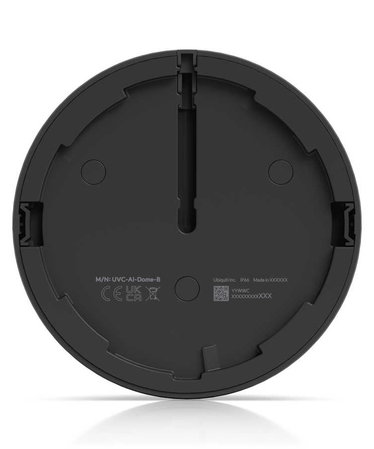 Ubiquiti 4K PoE AI Dome Camera Black