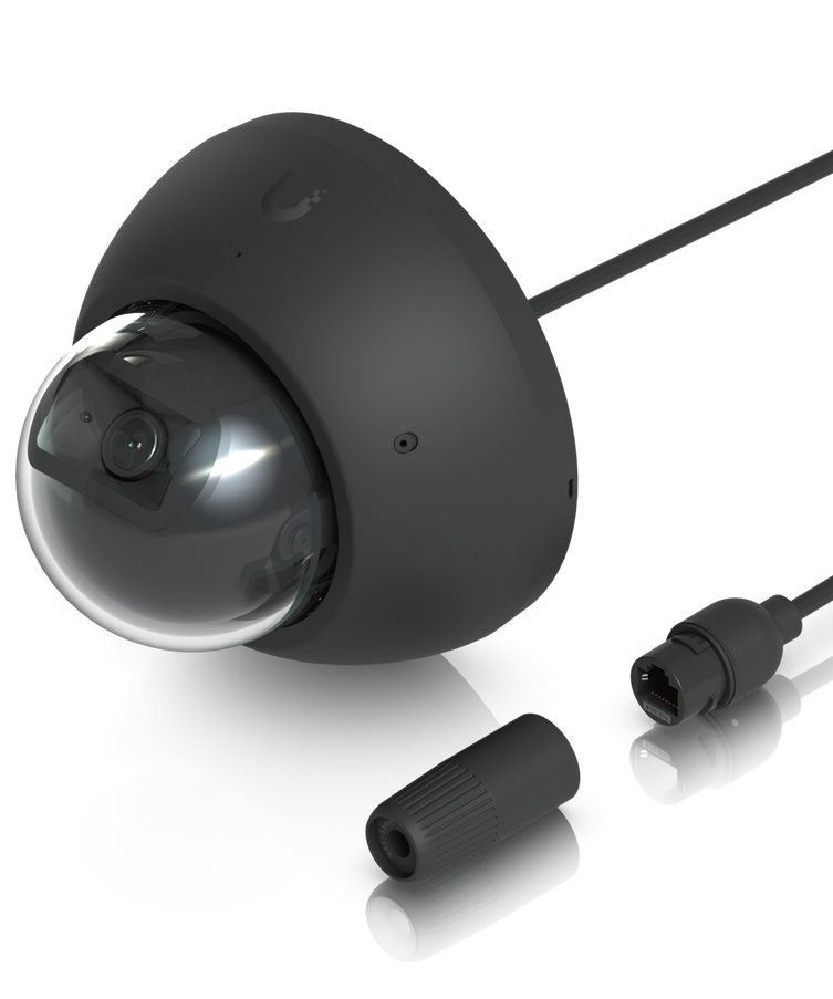 Ubiquiti 4K PoE AI Dome Camera Black