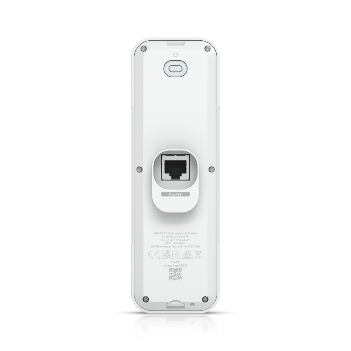 Ubiquiti UVC-G4 Doorbell Pro PoE Kit-White UniFi Protect G4 Doorbell Pro PoE Kit White