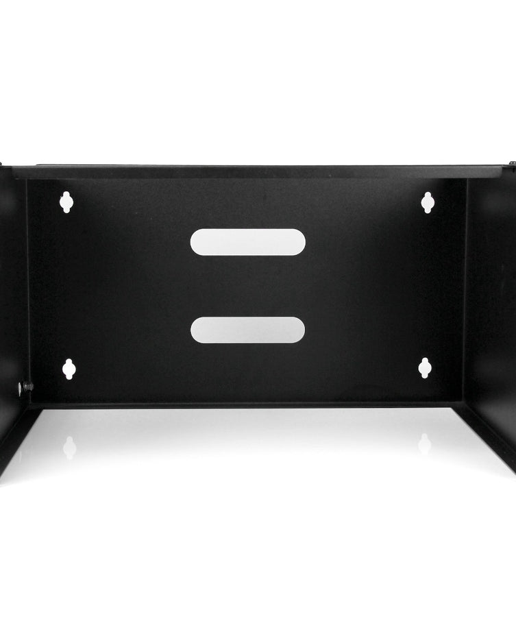 6U 12in Deep Wallmounting Bracket for Patch Panel - Steel 