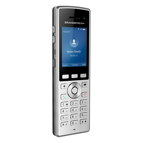 Grandstream Networks WP822 Enterprise Portable WiFi Phone Ext Batt.