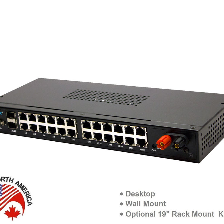 Netonix WS-26-500-DC-NCS 26 Port 500W SMART DC Power NCS